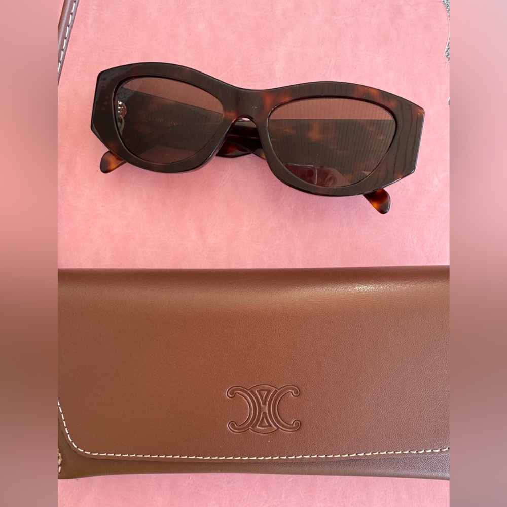 Celine Tortoise Shell Sunglasses